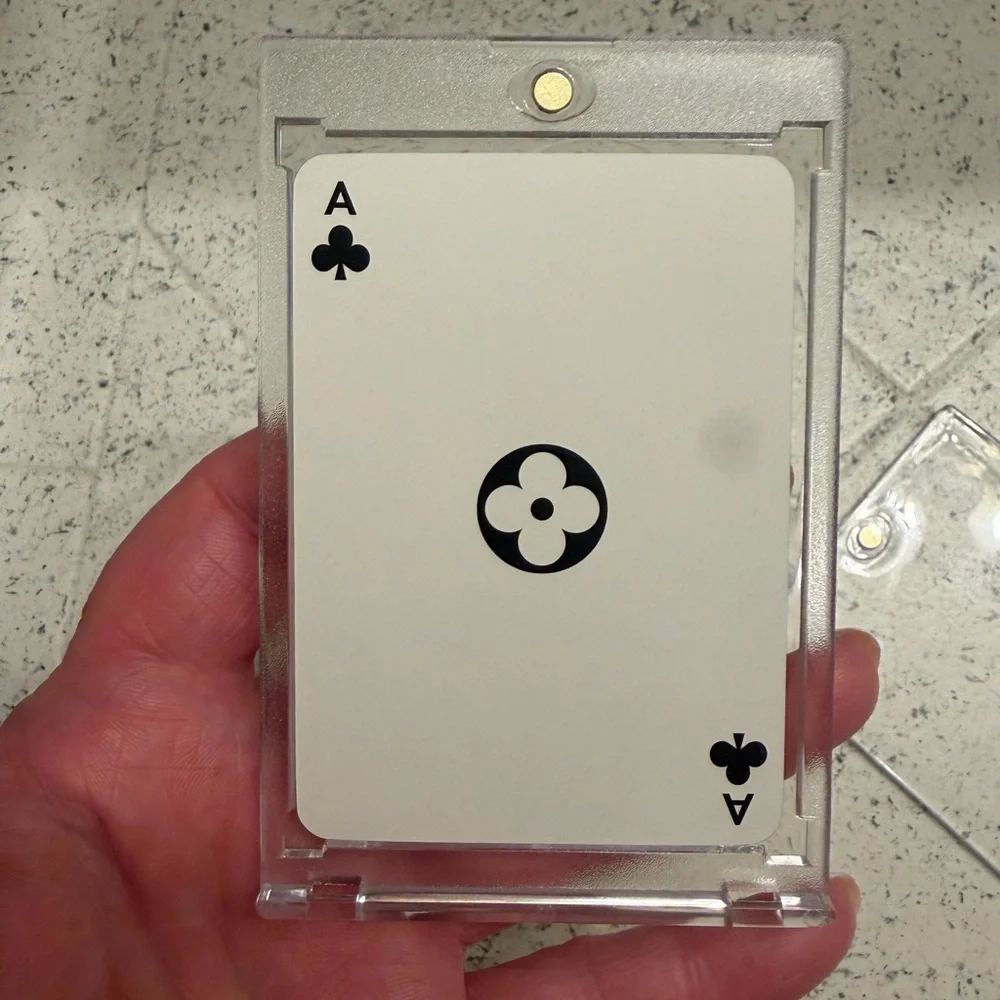 Louis Vuitton Murakami Ace Of Clubs Playing Card In Case